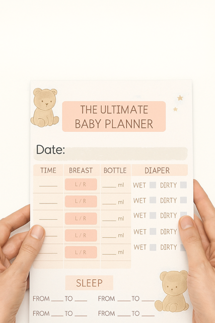 Digital Baby Daily Planner – PDF Download